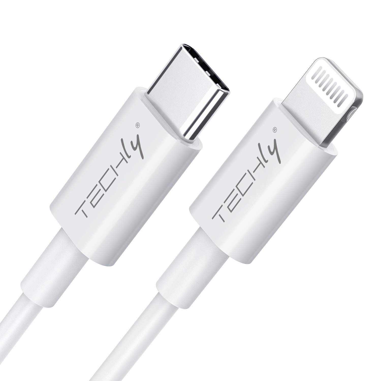 Cavo di Ricarica e Sincronizzazione USB-C™ compatibile con Lightning® 1m Bianco