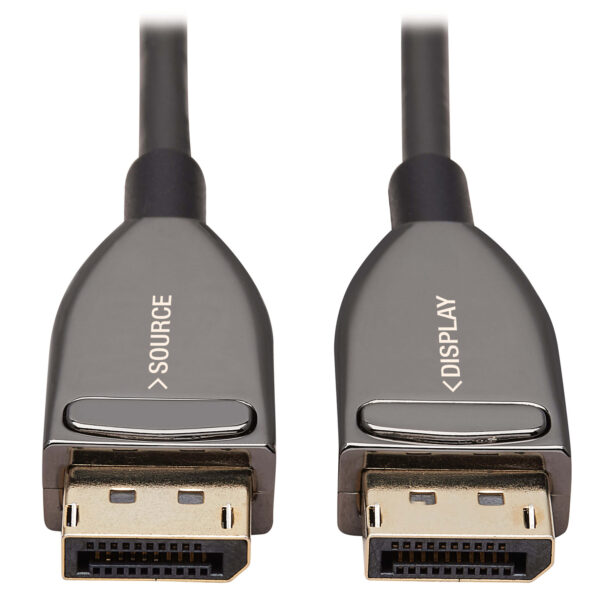 Cavo Ottico Attivo DisplayPort 1.4 AOC 8K@60Hz 32.4 Gbps Connettori a Scatto 30m - immagine 6