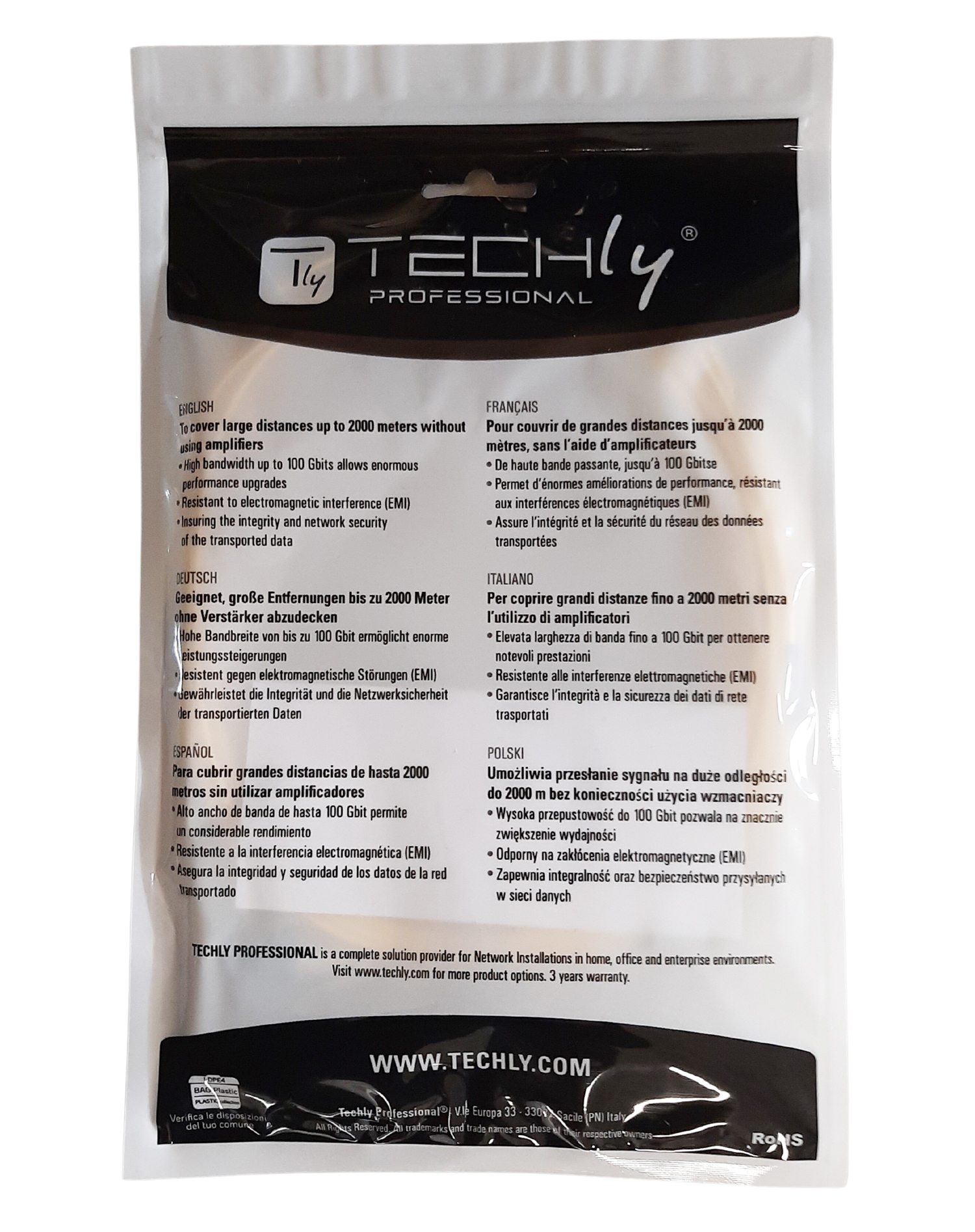 Cavo Fibra Ottica Monomodale OS2 ST/LC 9/125 3 m - immagine 10