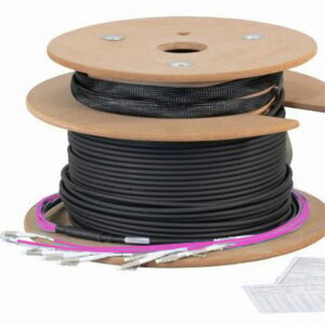 Cavo Fibra Ottica Multimodale 4 Fibre OM4 LC/LC 50/125 100 m