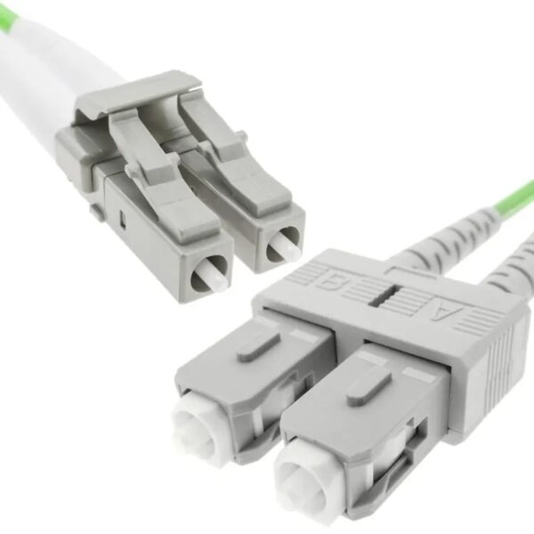 Cavo Fibra Ottica Multimodale OM5 SC/LC 50/125 1 m - immagine 3