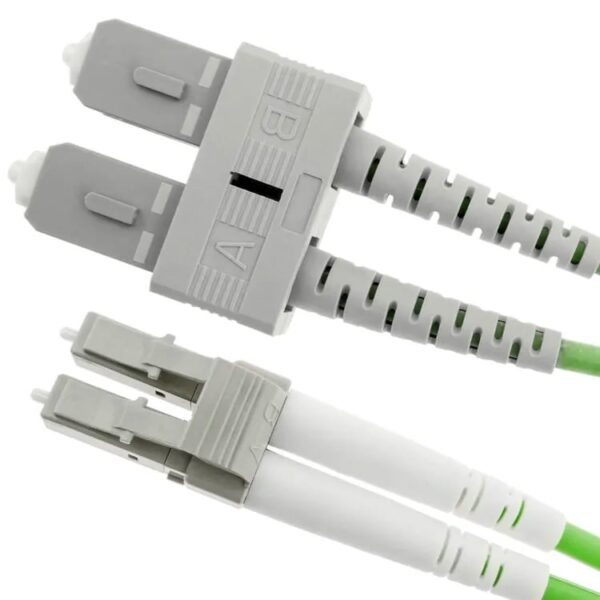 Cavo Fibra Ottica Multimodale OM5 SC/LC 50/125 1 m - immagine 5