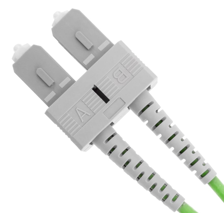 Cavo Fibra Ottica Multimodale OM5 SC/SC 50/125 1 m - immagine 5