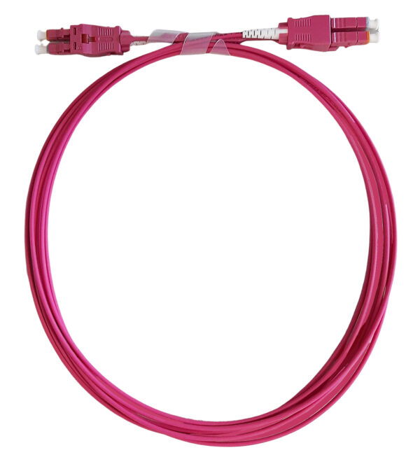 Cavo Fibra Ottica Multimodale Uniboot HD OM4 LC/LC 50/125 2 m - immagine 3