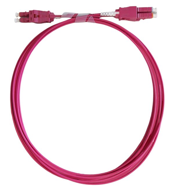 Cavo Fibra Ottica Multimodale Uniboot HD OM4 LC/LC 50/125 3 m - immagine 3