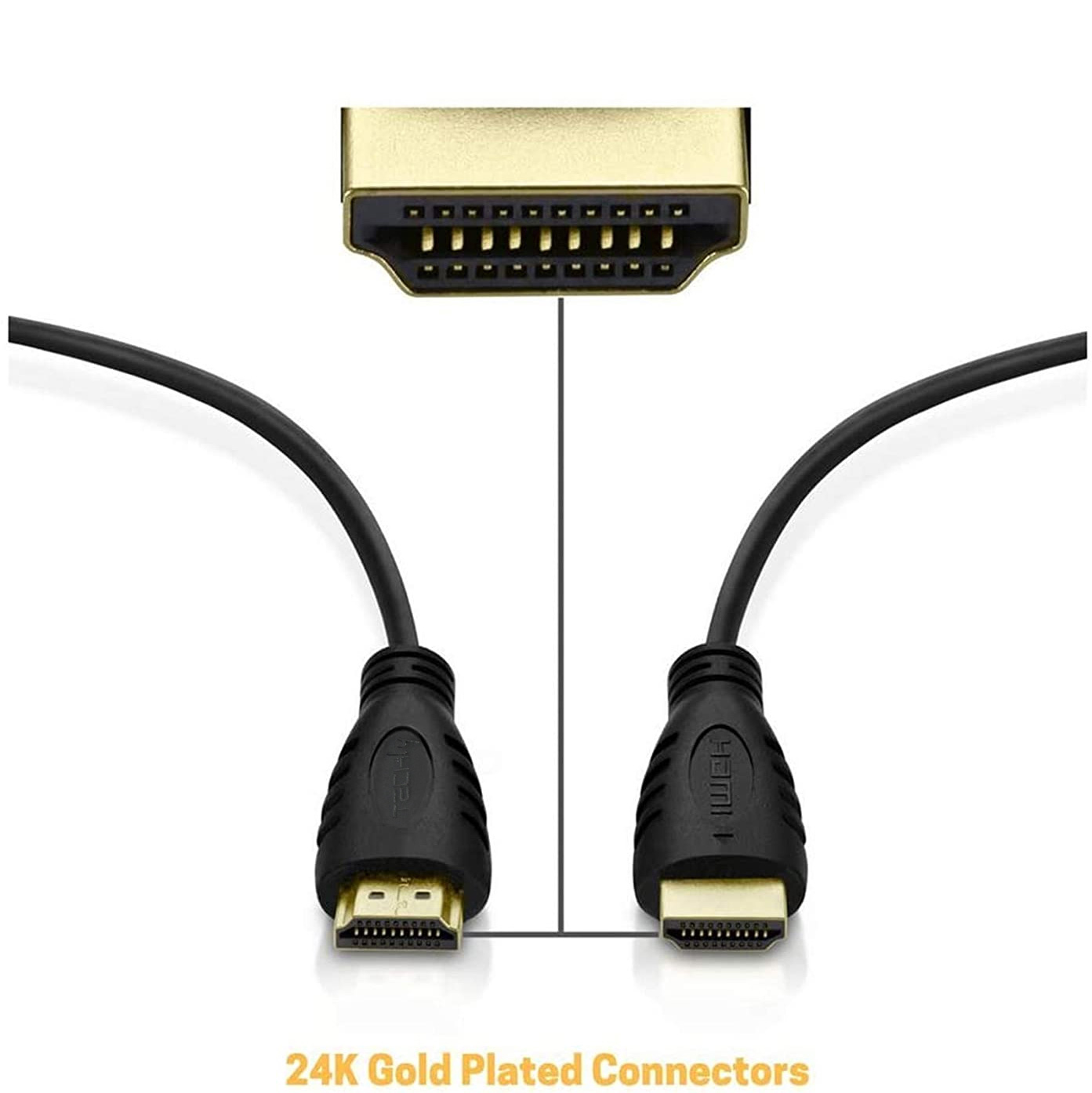 Cavo HDMI™ 2.0 A/A M/M 0,5m Nero - immagine 5