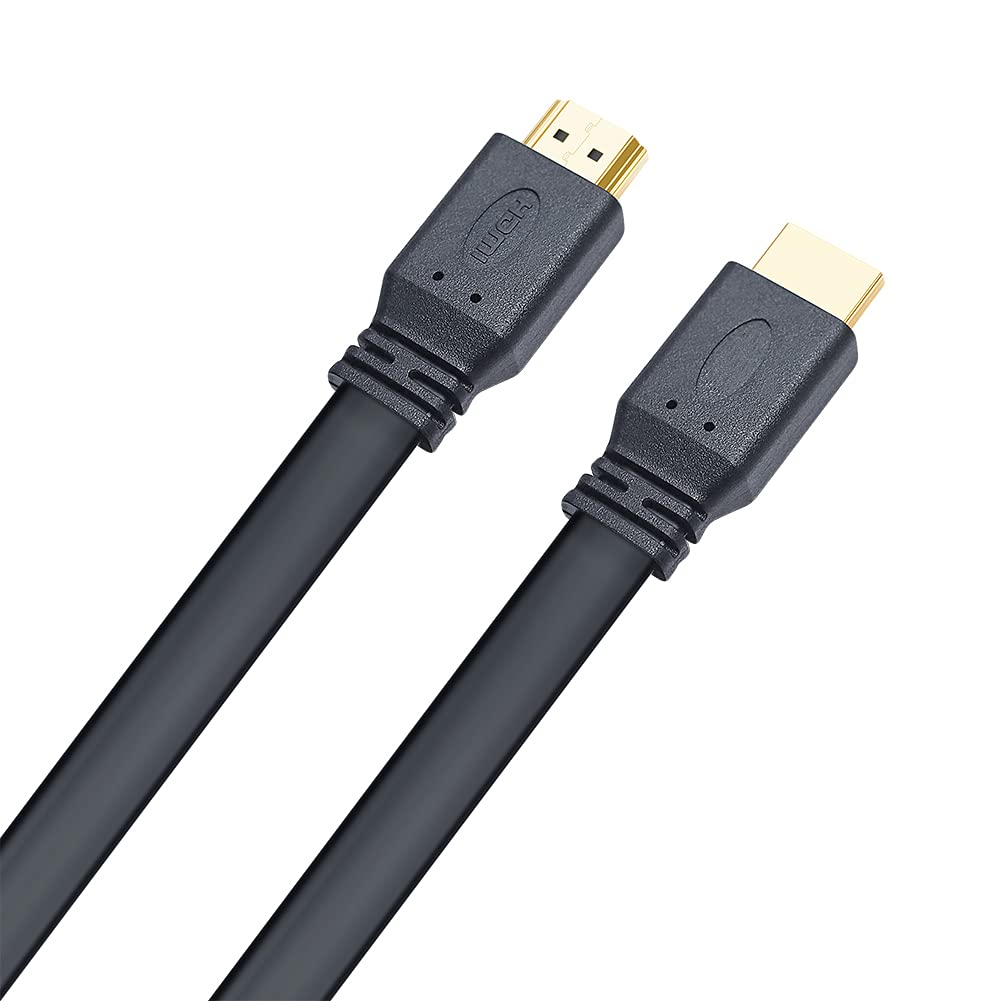 Cavo HDMI 2.0 High Speed con Ethernet A/A M/M Piatto 1m - immagine 6