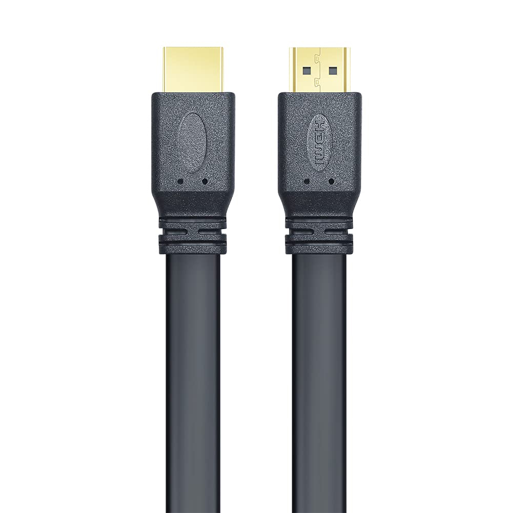 Cavo HDMI 2.0 High Speed con Ethernet A/A M/M Piatto 2m - immagine 7