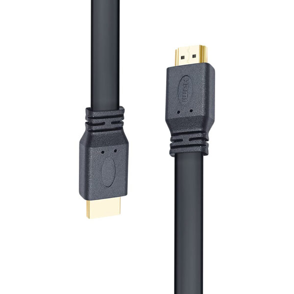 Cavo HDMI 2.0 High Speed con Ethernet A/A M/M Piatto 2m - immagine 5