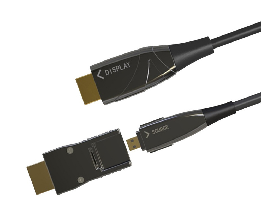 Cavo HDMI™ A/A Micro HDMI™ Active Optical Cable in Fibra Ottica 4K 50m - immagine 4