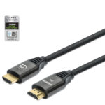 Cavo HDMI con Ethernet ad Altissima Velocit&agrave; Certificato 8K@60Hz eARC 1m