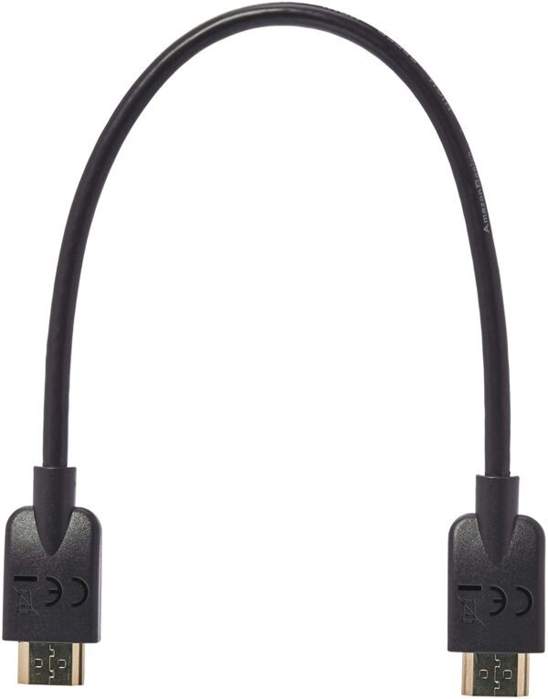 Cavo HDMI™ High Speed 2.0 A/A M/M 0,5m Nero - immagine 3