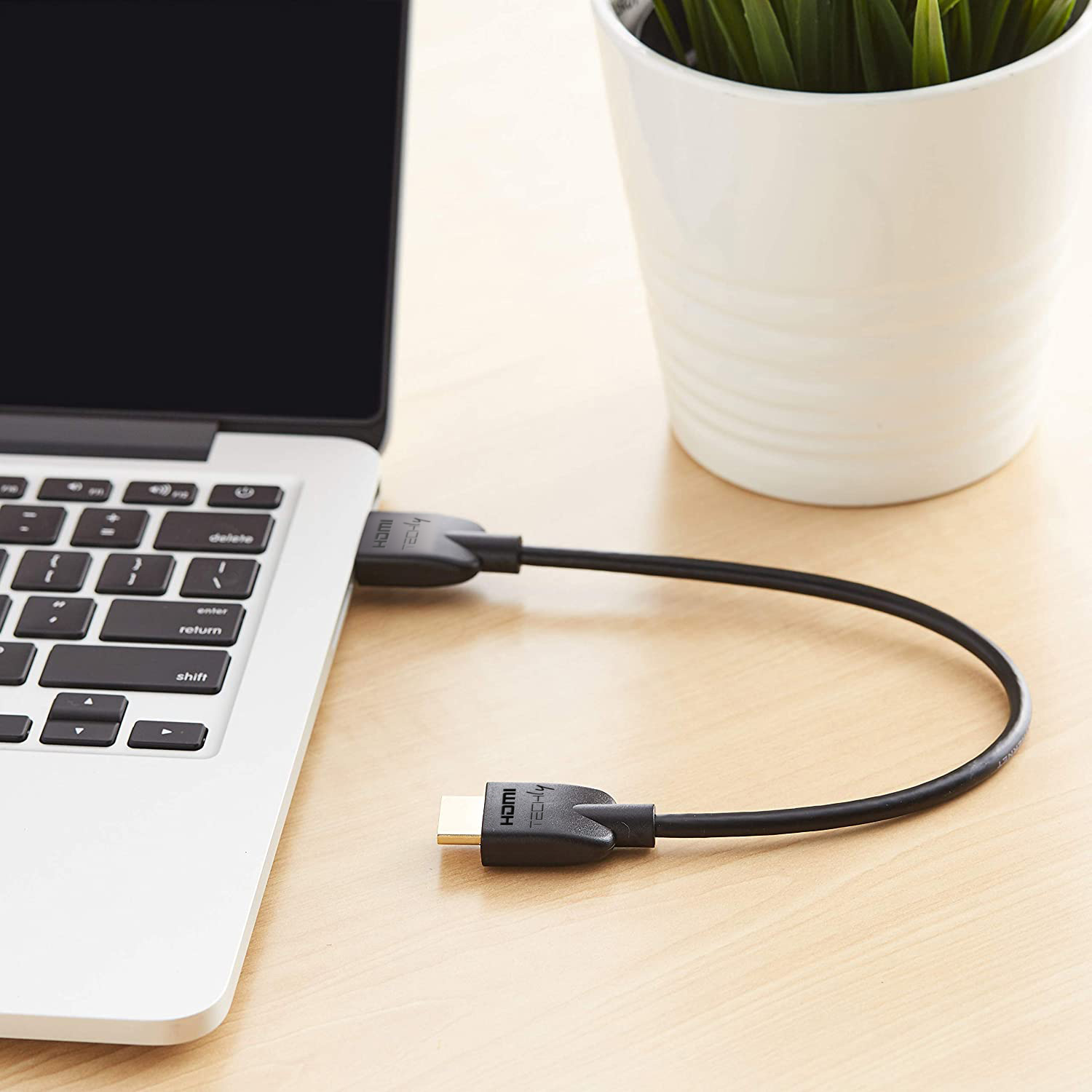 Cavo HDMI&trade; High Speed 2.0 A/A M/M 0,5m Nero - immagine 4