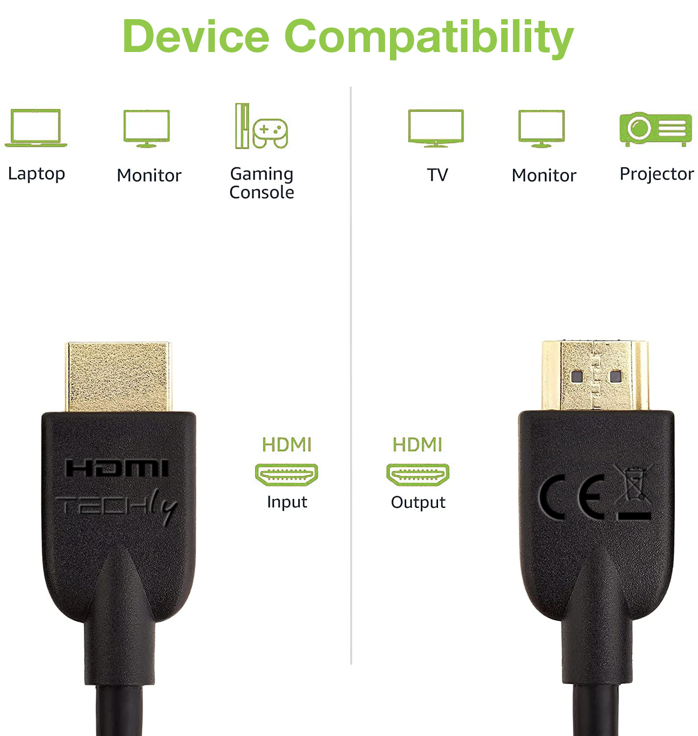 Cavo HDMI™ High Speed 2.0 A/A M/M 2m Nero - immagine 5