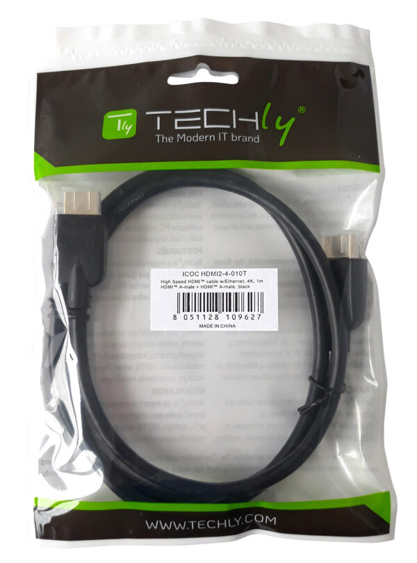Cavo HDMI™ High Speed 2.0 A/A M/M 5m Nero - immagine 2