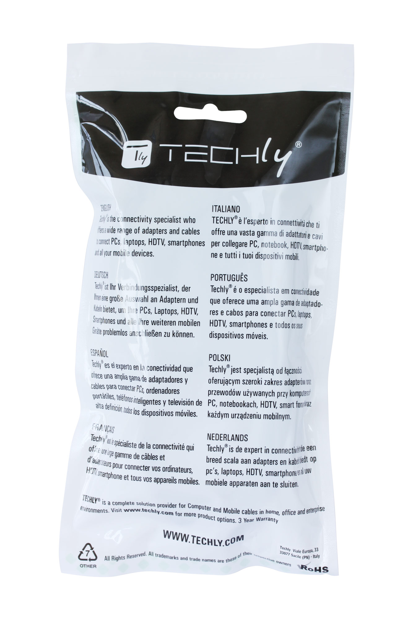 Cavo HDMI™ High Speed con Ethernet A/A M/M 3 m Bianco - immagine 7