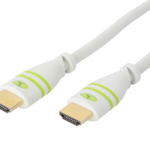 Cavo HDMI High Speed con Ethernet A/A M/M 5 m Bianco