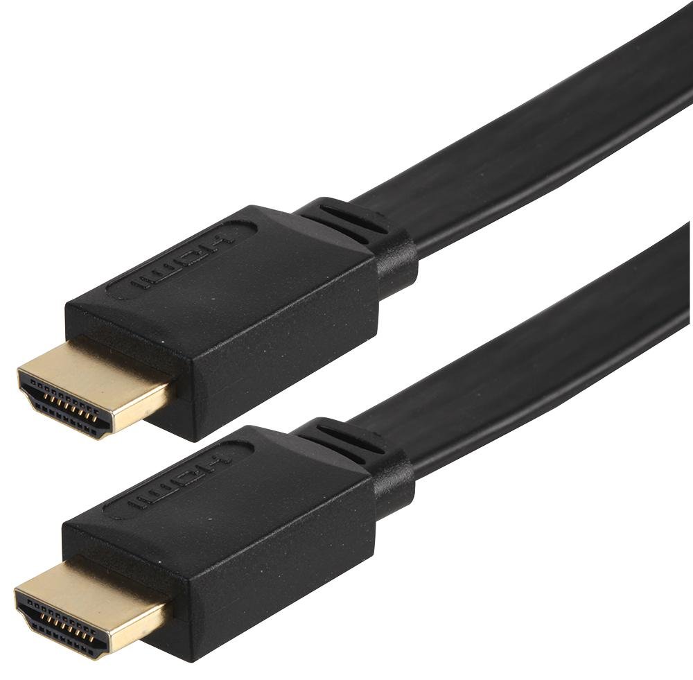 Cavo HDMI High Speed con Ethernet A/A M/M Piatto 1m