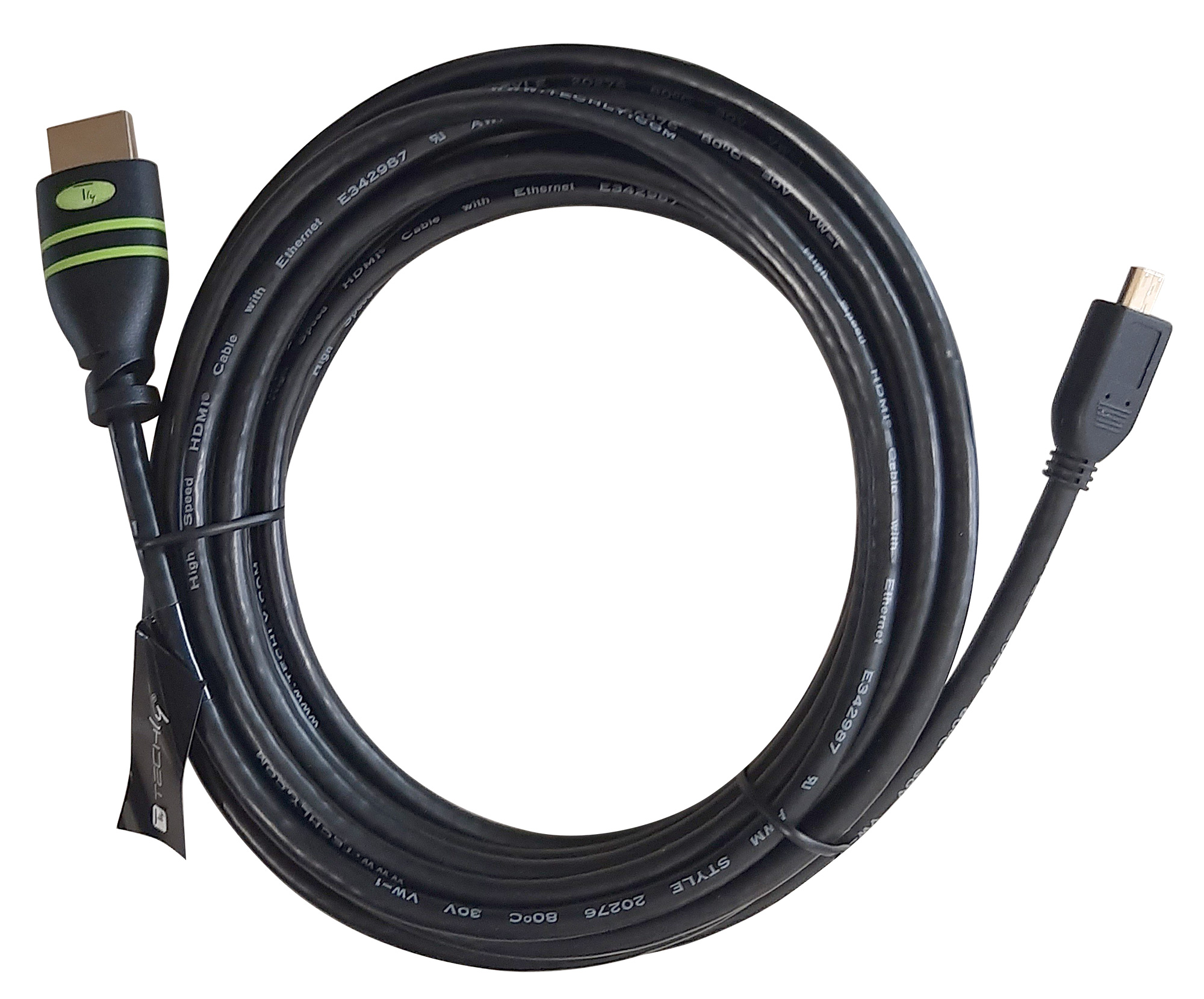 Cavo HDMI™ Highspeed con Ethernet Channel 1.4 A M/ Micro D M, 1 m - immagine 3