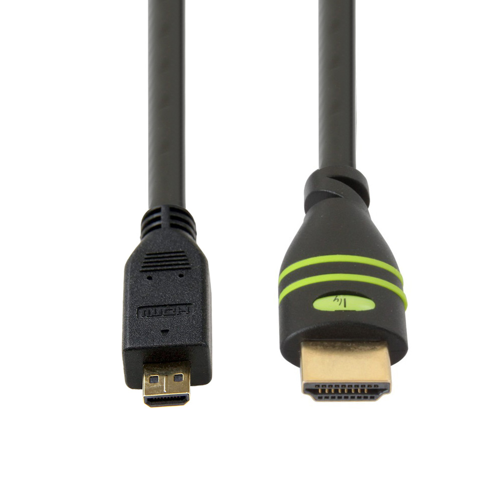Cavo HDMI™ Highspeed con Ethernet Channel 1.4 A M/ Micro D M, 1 m - immagine 4