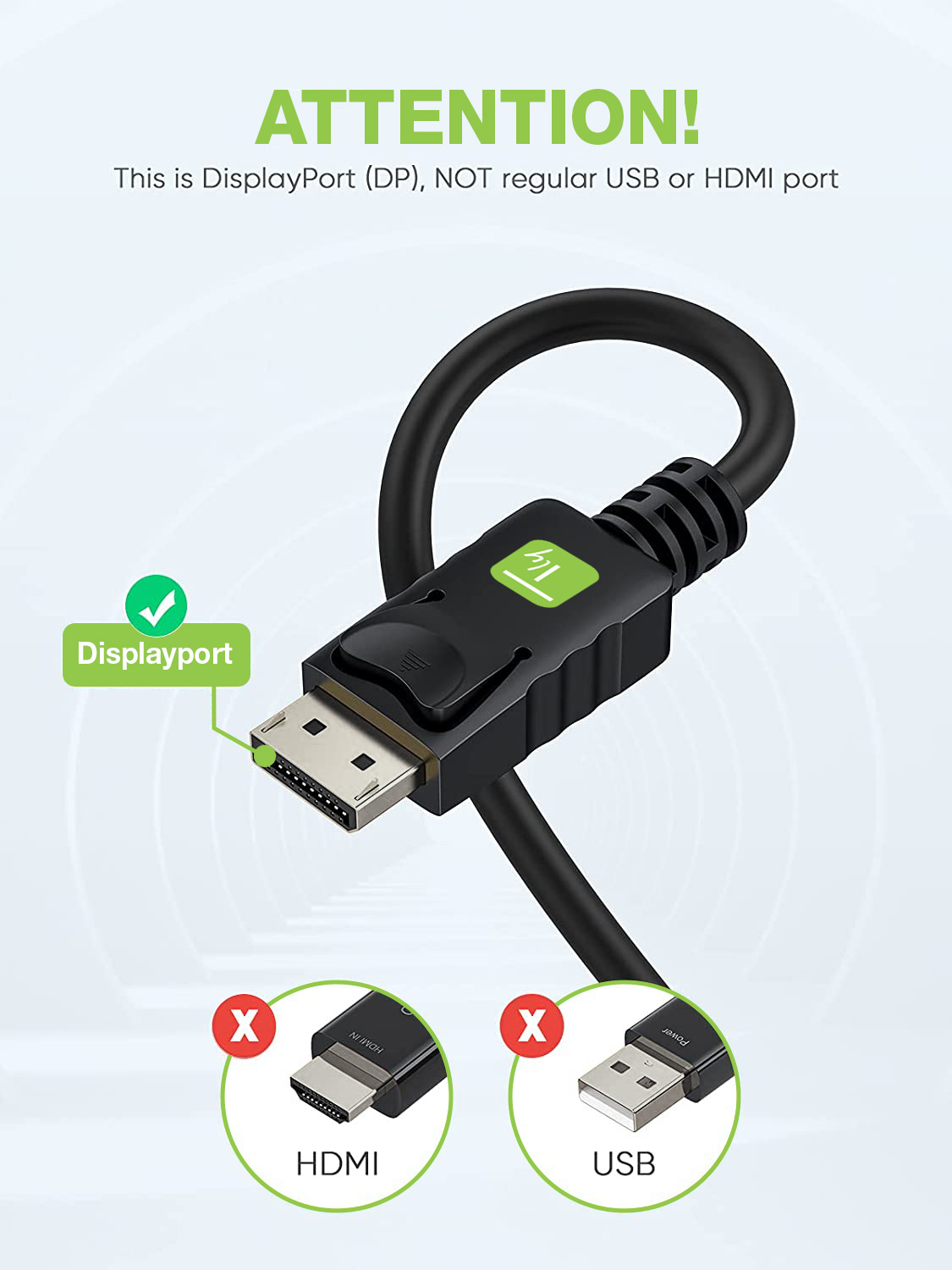 Cavo Monitor da DisplayPort a VGA 1,8 m - immagine 6