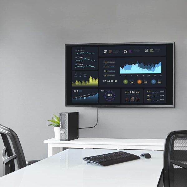 Cavo Monitor DisplayPort 1.2 a DVI 1m - immagine 8