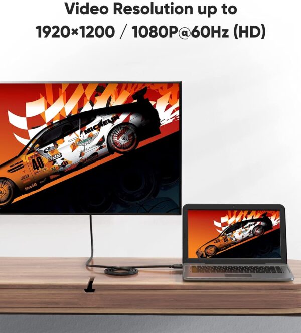 Cavo Monitor DisplayPort 1.2 a DVI 3 metri - immagine 6