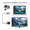 Cavo Monitor DisplayPort a DVI 3 m - immagine 5