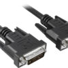 Cavo Monitor DVI Digitale M/M Dual Link 0,5 m (DVI-D) - immagine 3