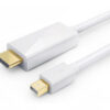 Cavo Monitor Mini DisplayPort (Thunderbolt) / HDMI 2m Bianco - immagine 5
