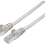 Cavo Patch Cat.7 Plug RJ45 6A S/FTP LSZH 15m Grigio