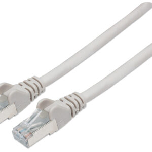 Cavo Patch Cat.7 Plug RJ45 6A S/FTP LSZH 15m Grigio