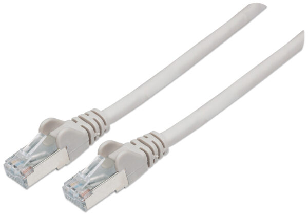 Cavo Patch Cat.7 Plug RJ45 6A S/FTP LSZH 15m Grigio