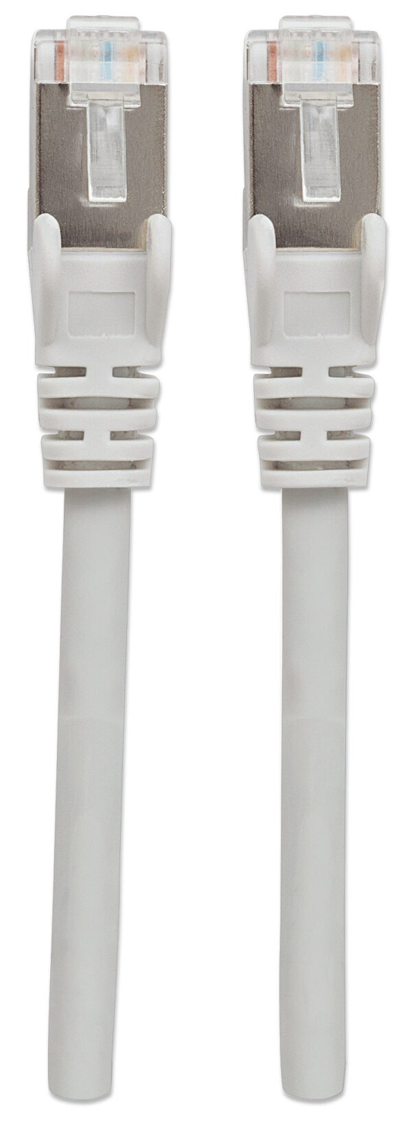 Cavo Patch Cat.7 Plug RJ45 6A S/FTP LSZH 15m Grigio - immagine 4