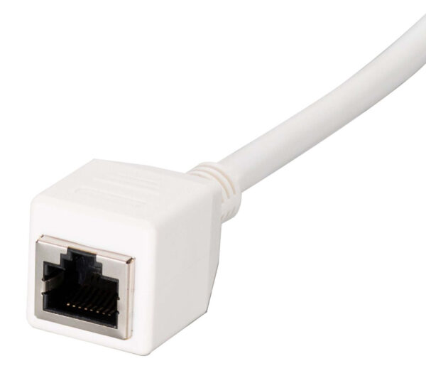 Cavo Patch RJ45 di Prolunga CAT 6A S/FTP AWG26 1m Bianco - immagine 3