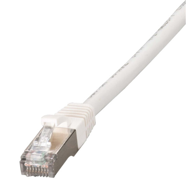 Cavo Patch RJ45 di Prolunga CAT 6A S/FTP AWG26 1m Bianco - immagine 4