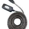 Cavo Prolunga Attivo Extender USB Hi Speed Estensore di Segnale 10m Nero - immagine 7
