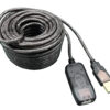 Cavo Prolunga Attivo Extender USB Hi Speed Estensore di Segnale 10m Nero - immagine 8