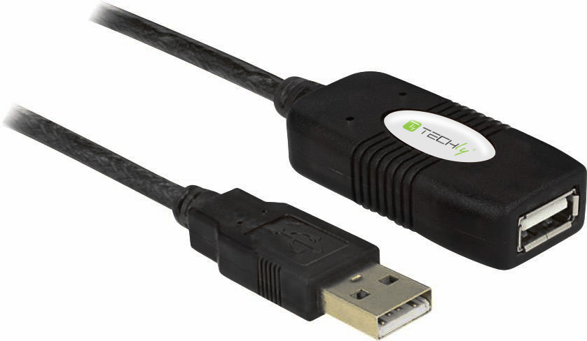 Cavo Prolunga Attivo Extender USB Hi Speed Estensore di Segnale 10m Nero - immagine 6