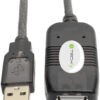 Cavo Prolunga Attivo Extender USB Hi Speed Estensore di Segnale 10m Nero - immagine 4