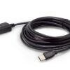 Cavo Prolunga Attivo Extender USB Hi Speed Estensore di Segnale 20m Nero - immagine 5