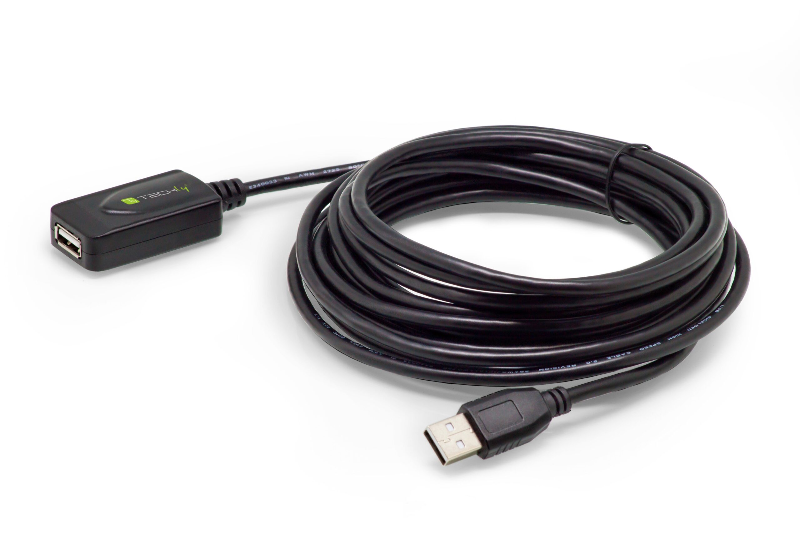 Cavo Prolunga Attivo Extender USB Hi Speed Estensore di Segnale 5m Nero - immagine 3