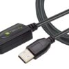 Cavo Prolunga Attivo Extender USB Hi Speed Estensore di Segnale 5m Nero
