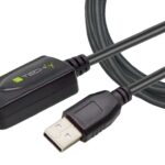 Cavo Prolunga Attivo Extender USB Hi Speed Estensore di Segnale 5m Nero