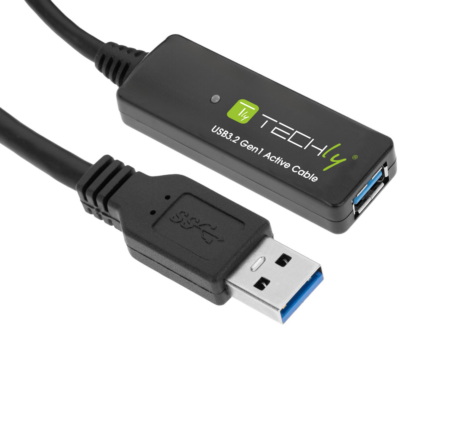 Cavo Prolunga Attivo USB3.2 SuperSpeed+ Estensore di Segnale 10m Nero - immagine 4