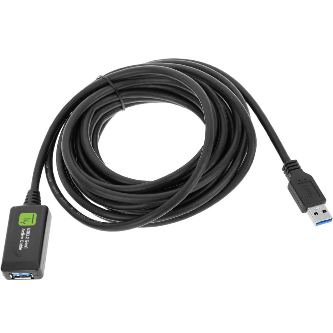 Cavo Prolunga Attivo USB3.2 SuperSpeed+ Estensore di Segnale 5m Nero - immagine 2