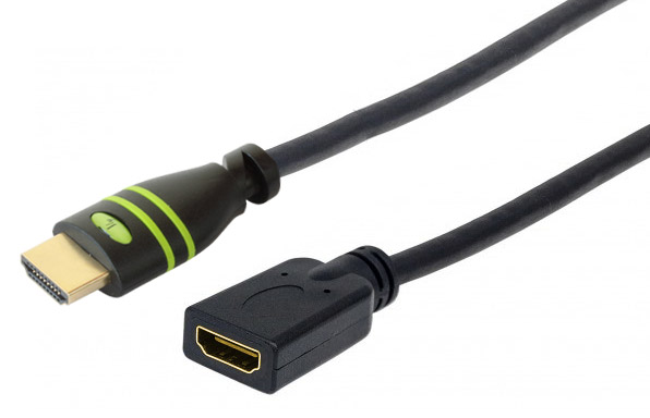 Cavo Prolunga HDMI™ High Speed con Ethernet 4K 30Hz M/F 1,8 m - immagine 3