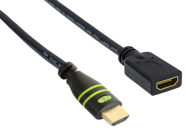 Cavo Prolunga HDMI™ High Speed con Ethernet 4K 30Hz M/F 1,8 m - immagine 4