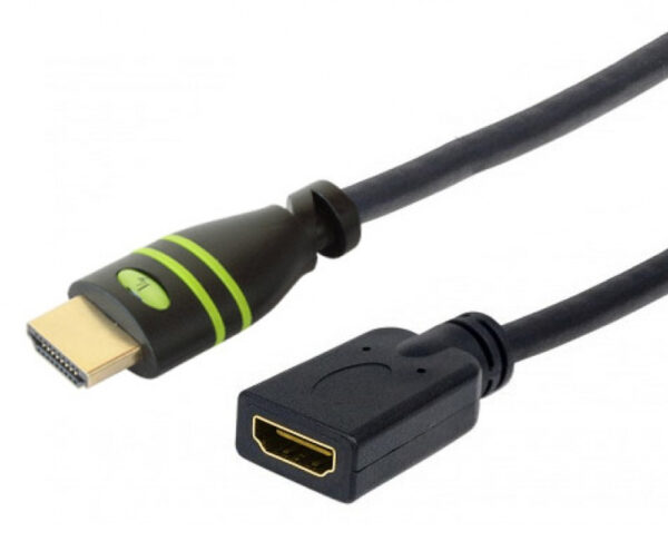 Cavo Prolunga HDMI High Speed con Ethernet 4K 60Hz M/F 1,8 m