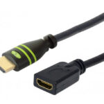 Cavo Prolunga HDMI High Speed con Ethernet 4K 60Hz M/F 3,0 m
